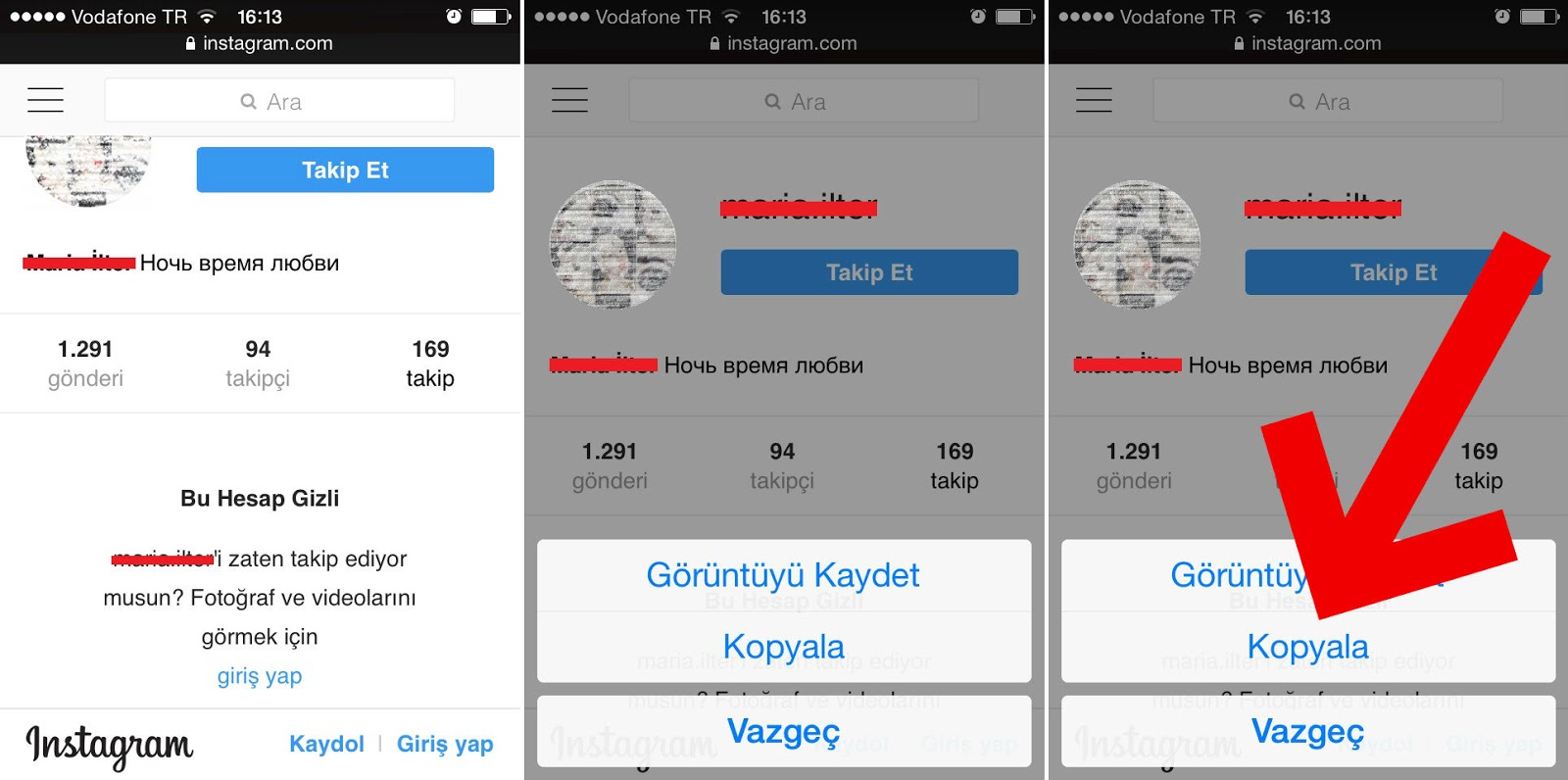 Instagram'da Gizli Profil ve Kapalı Hesap Görme! - Blogzz