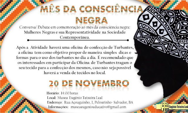 Mês da Consciência Negra no Museu Eugênio Teixeira Leal