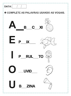 Caderno de Atividades para Educação Infantil 4 anos – Linguagem