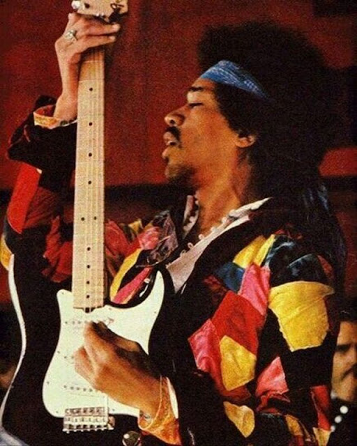 Fotografías de Jimi Hendrix en su último concierto