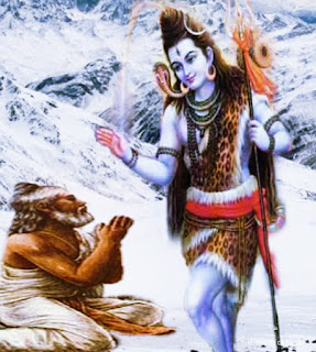 Sage Vedvyas worshipping Lord Shiva