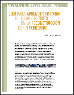 torres leer para aprender historia