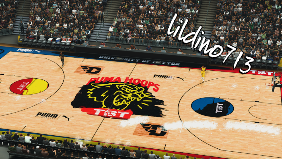 TBT (The Basketball Tournament) Floor Court by lildino713 | NBA 2K22