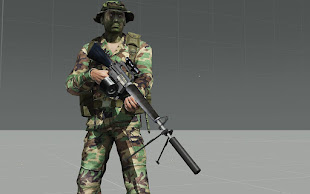 Arma3へ特殊部隊の武器を追加MOD