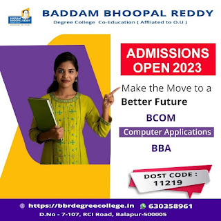 Baddam Bhoopal Reddy Degree College: Shaping the Future of Education in Hyderabad.