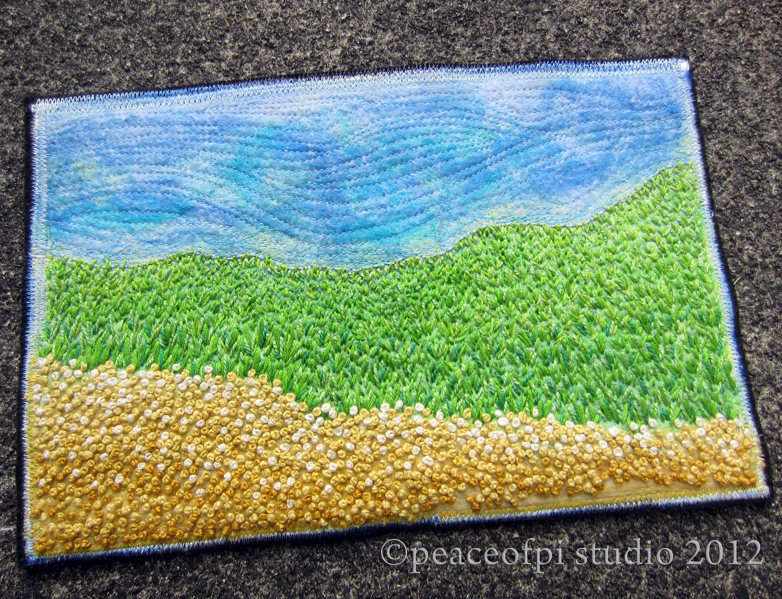 Needle Felted Landscapes