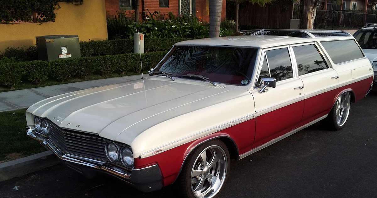 Just A Car Guy: Buick station wagon with a 455 found on a bike ride