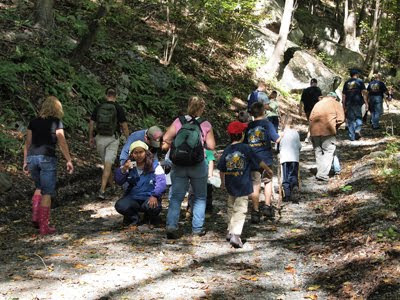 Hillsborough Cub Scout Pack 89 Fall Camping Trip, Teetertown Preserve