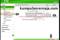 Cara Mengganti Password Wifi Indihome Di Router Zte Kumpulan Remaja
