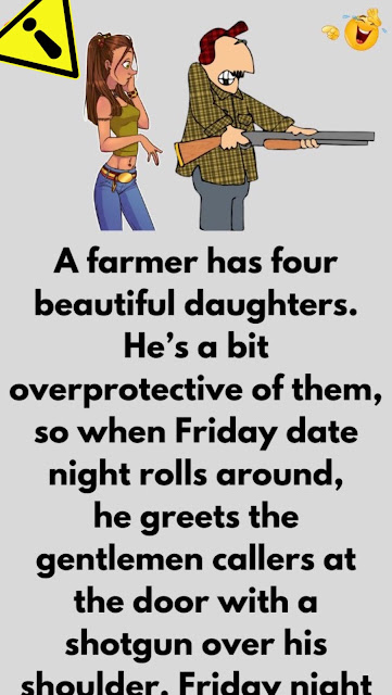 A Farmer’s Protective Stance