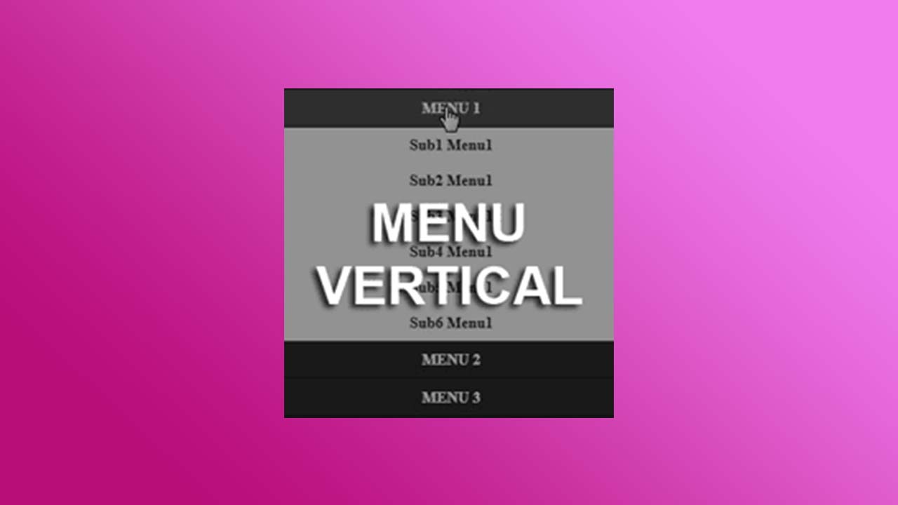 Menu Vertical Dan Menu Vertical Hide