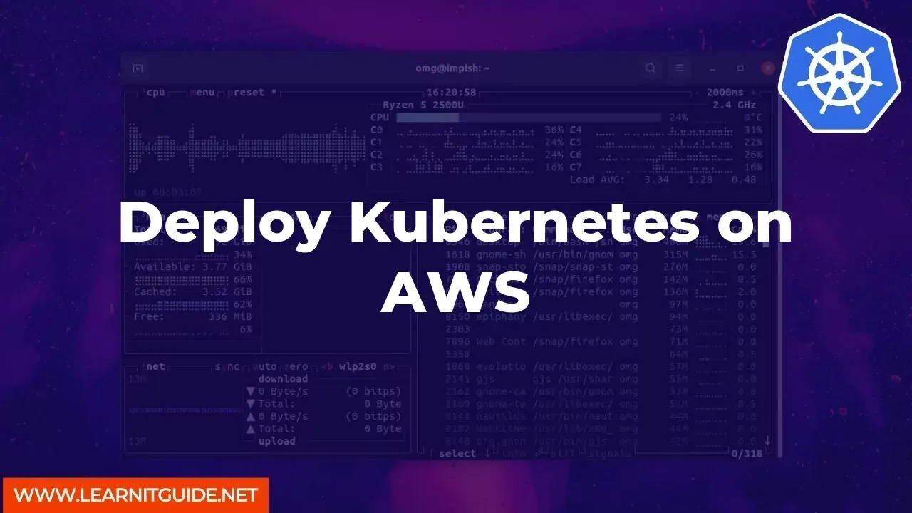 Deploy Kubernetes on AWS