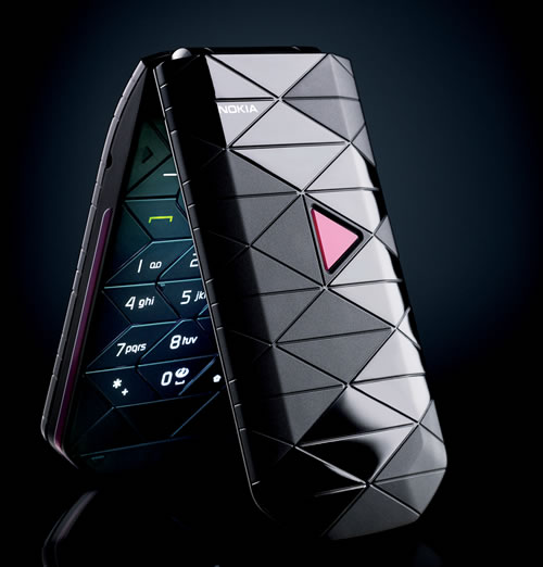 The Nokia 7070 Prism is a flip