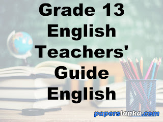 Grade 13 School English Teachers Guide English Medium New Syllabus