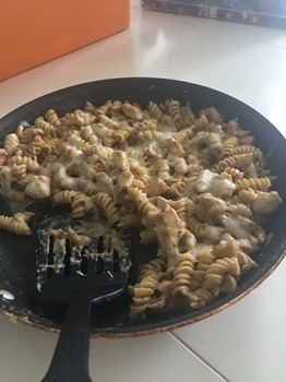 20170611 salsa verde chicken pasta