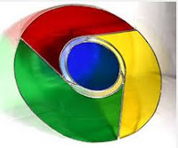 Chrome 3D logo