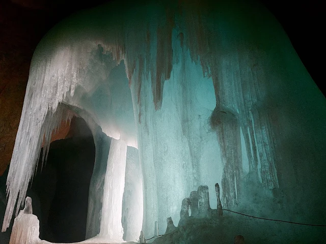 Cueva helada Eisriesenwelt en Austria