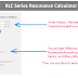RLC Series Resonance Calculator (Frequency, Bandwidth, and More)