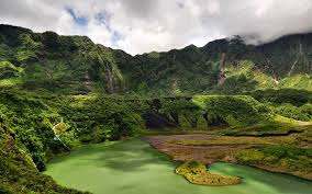  precisely inside the Village Linggajati Galunggung Mountain The Most Beautiful Crater in Indonesia