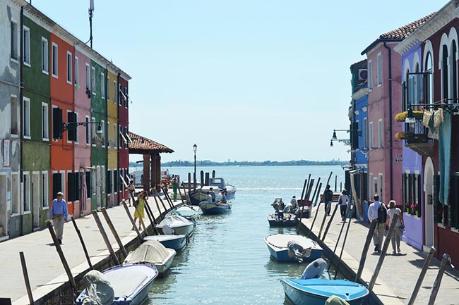 I colori di Burano