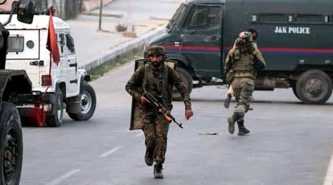 Central Kashmir: Gunfight breaks out in Budgam