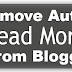 Cara Menghapus Auto Readmore - Menampilkan Posting Secara Utuh di Halaman Depan Blog