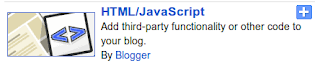 html adder blogger
