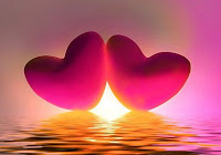 romantic hearts valentine wallpaper