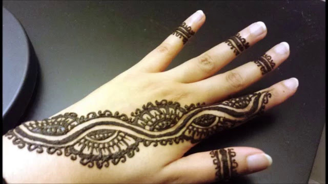 Simple Mehandi Design..