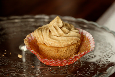 Espresso cupcake unwrapped