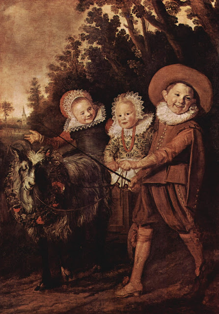 Frans Hals, children portrait,children painting