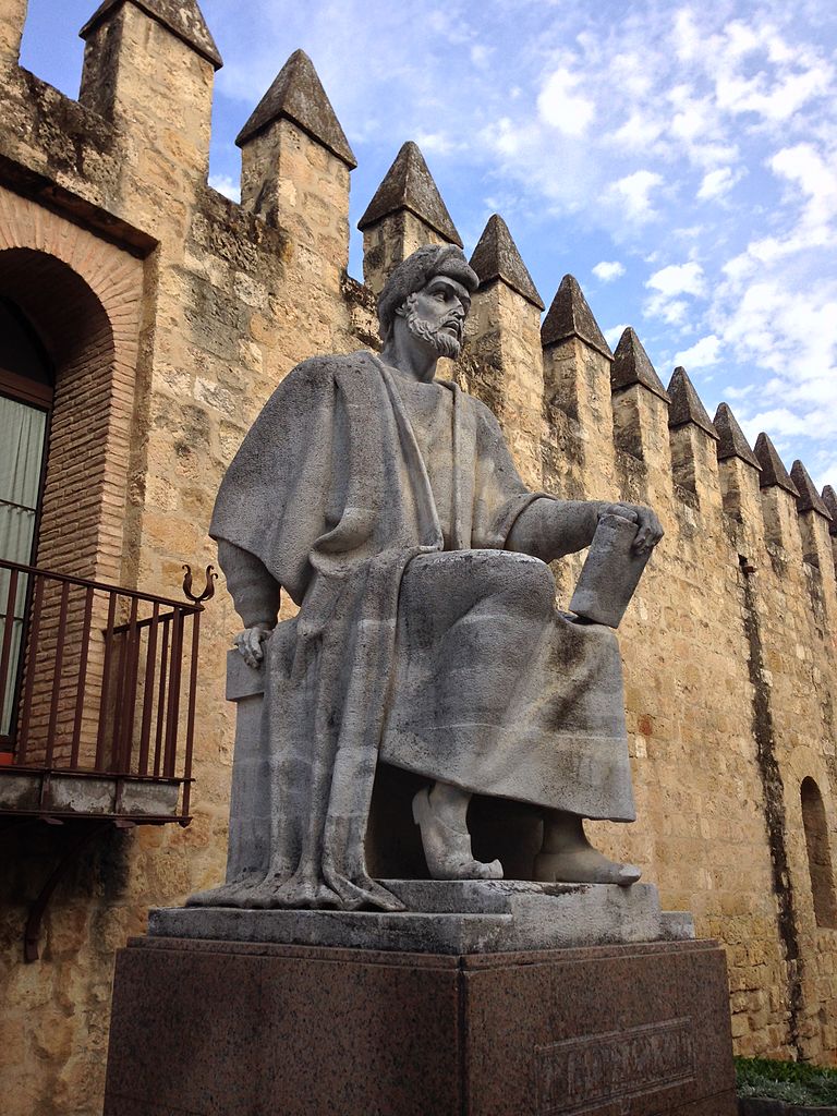 Averroës statue in Cordoba, Spain