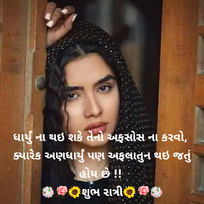 Good night gujrati shayari