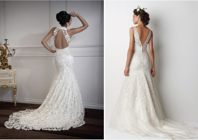 Lace Back Wedding Dresses Part 2