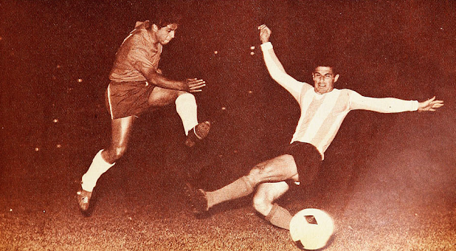 Chile y Argentina en Copa Carlos Dittborn 1962, partido de ida