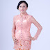 Kebaya Modern Warna Peach Hijab