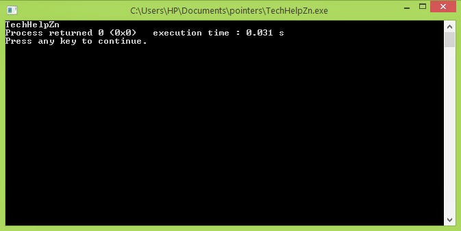 c programming tutorial c program run