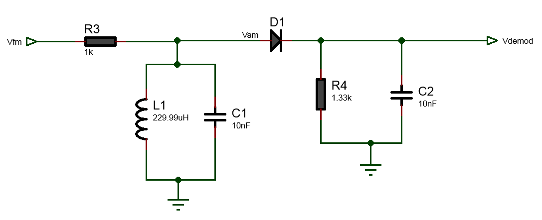 Slope detector circuit design