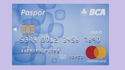Kartu atm paspor blue bca