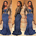 Beautiful Aso Ebi Long Gown Design 