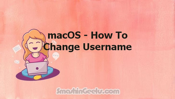 macOS - How To Change Username