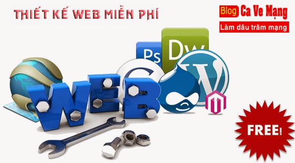 Thiết kế web miễn phí 100%