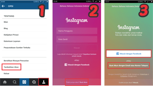 Cara Membuat dan Menambah Akun Instagram Terbaru