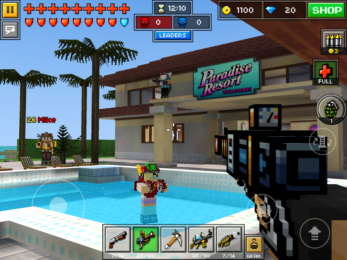 Download Pixel Gun 3D Mod APK 20Unlimited