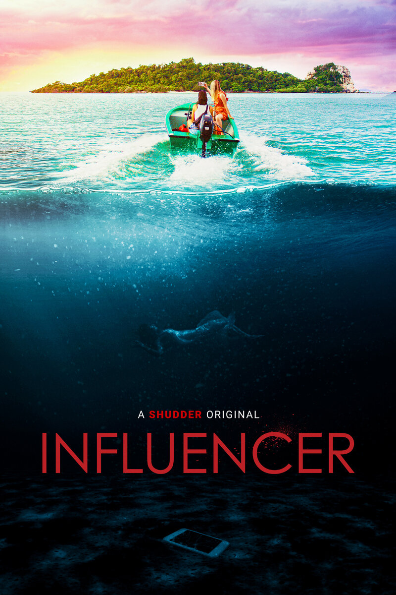 Influencer Shudder poster