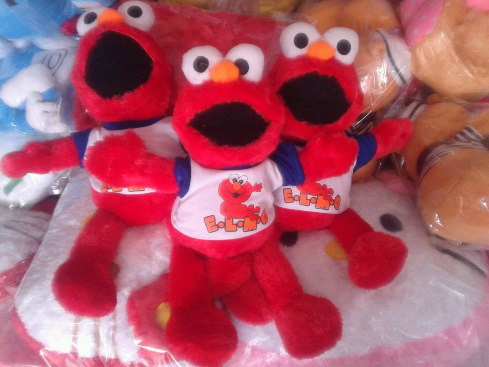 Boneka Elmo Kaos Hafiz Toys