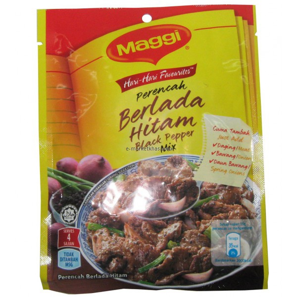 Dari Dapur Miza: Daging Masak Blackpepper