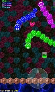 Screenshots of the Crazy Snake for Android tablet, phone.