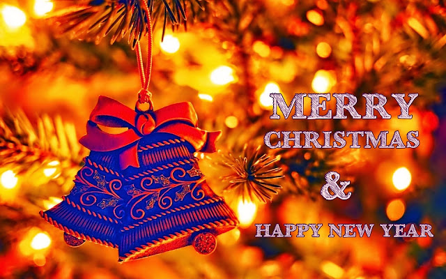 Merry Christmas and Happy New Year 2019 Wallpaper