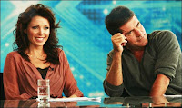 Simon Cowell and Dannii Minogue X Factor